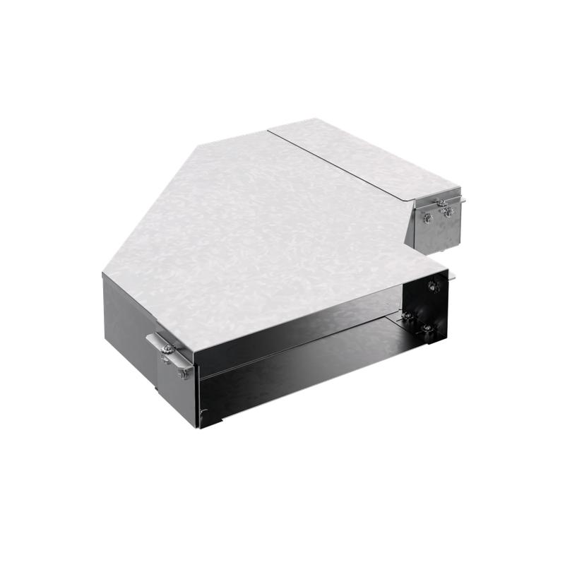 Короб угловой горизонтальный 90град. КУ90Г.100.50.325.1.5.1 СОЭМИ Н7245105271