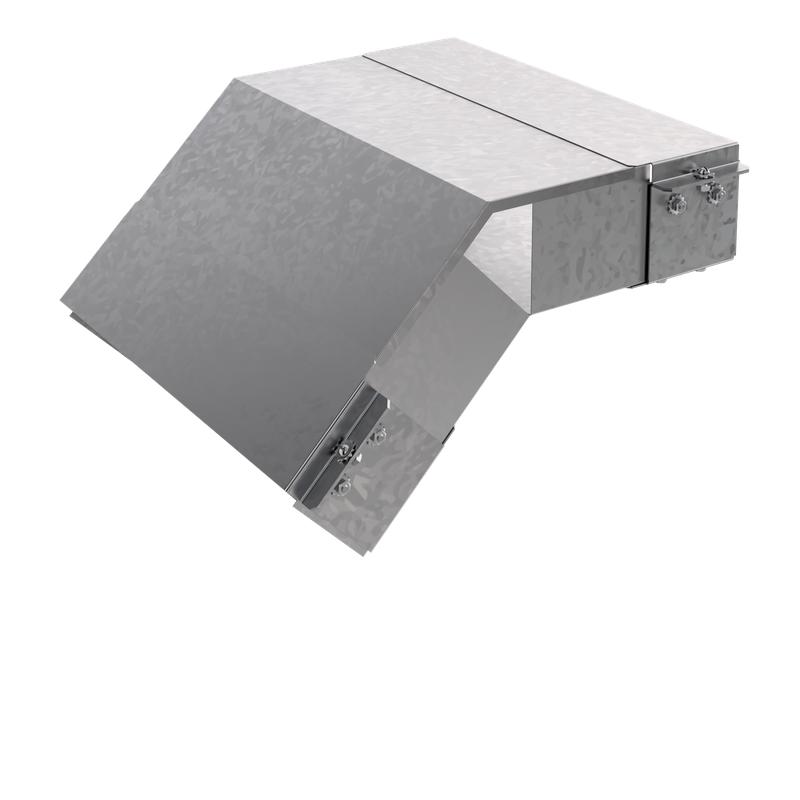 Короб угловой вниз 45град. КУ45Н.200.50.435.1.5.1 СОЭМИ Н7234205271