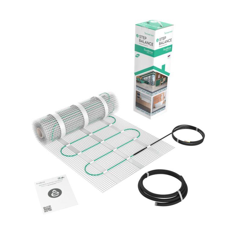 Комплект "Теплый пол" (мат) Step Balance SBM150040 150Вт/кв.м 600Вт 4кв.м SE SBM150040