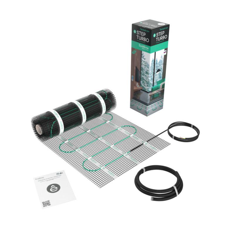 Комплект "Теплый пол" (мат) Step Turbo STM200100 200Вт/кв.м 2000Вт 10кв.м SE STM200100