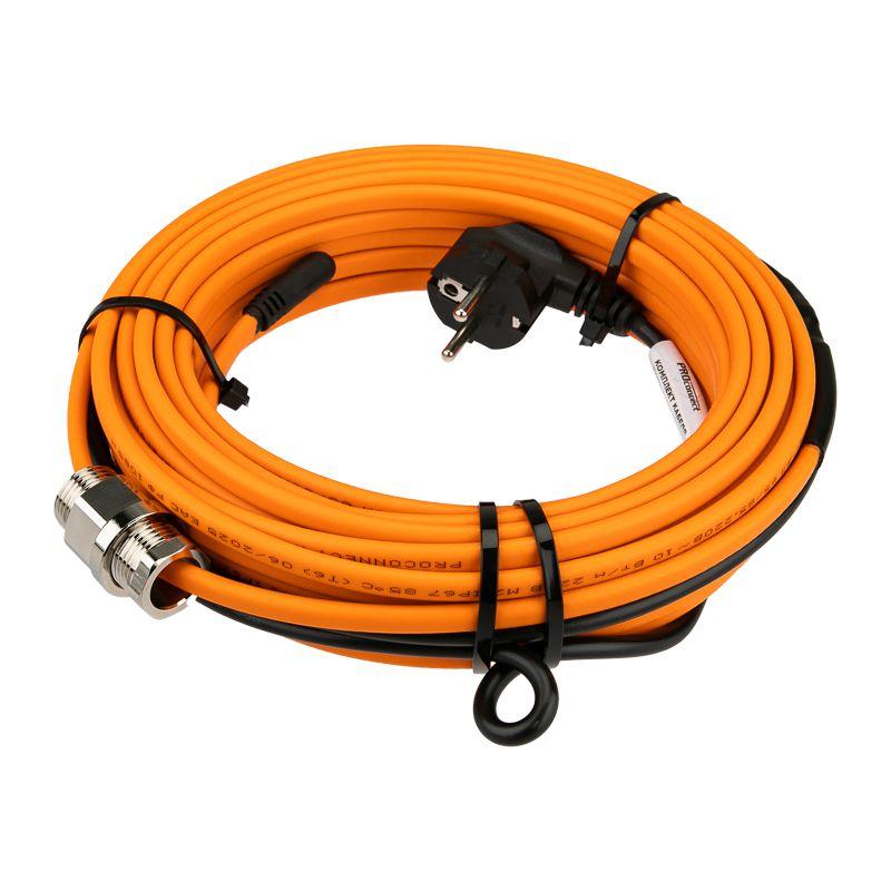 Кабель греющий саморег. 10 ККНС 2ЛПп-ЭЛ 65/85 в трубу 15м/150Вт PROconnect 51-0606-4