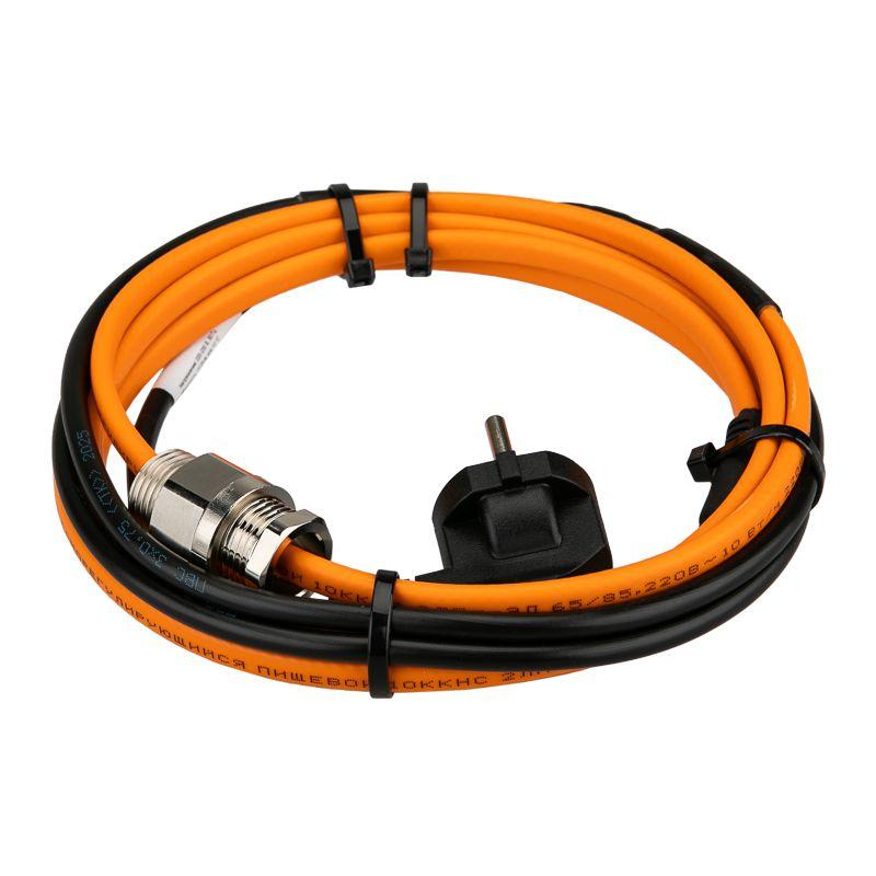 Кабель греющий саморег. 10 ККНС 2ЛПп-ЭЛ 65/85 в трубу 2м/20Вт PROconnect 51-0601-4