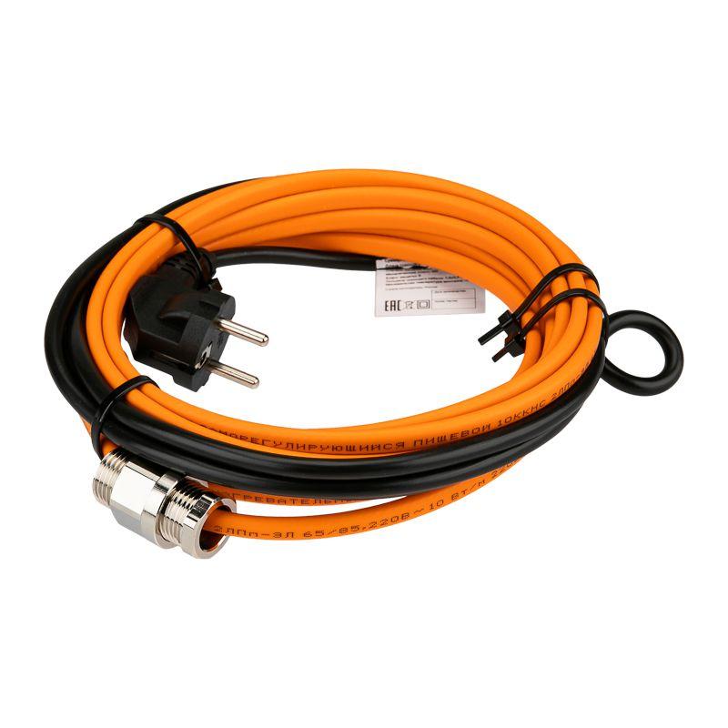 Кабель греющий саморег. 10 ККНС 2ЛПп-ЭЛ 65/85 в трубу 4м/40Вт PROconnect 51-0602-4