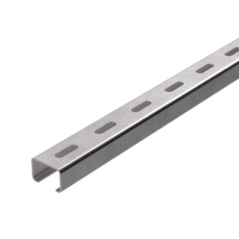 Траверса монтажная С-образ. 30х20 L2000 сталь 2мм Промрукав PR16.1143