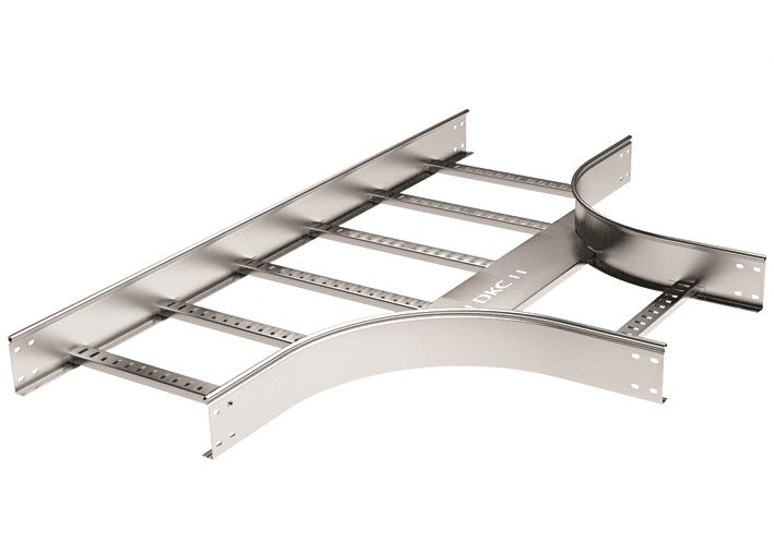 Ответвитель Т 50х500 R900 в компл. с крепежн. элемент. и соед. пластинами цинк-ламель DKC LIT5905KZL