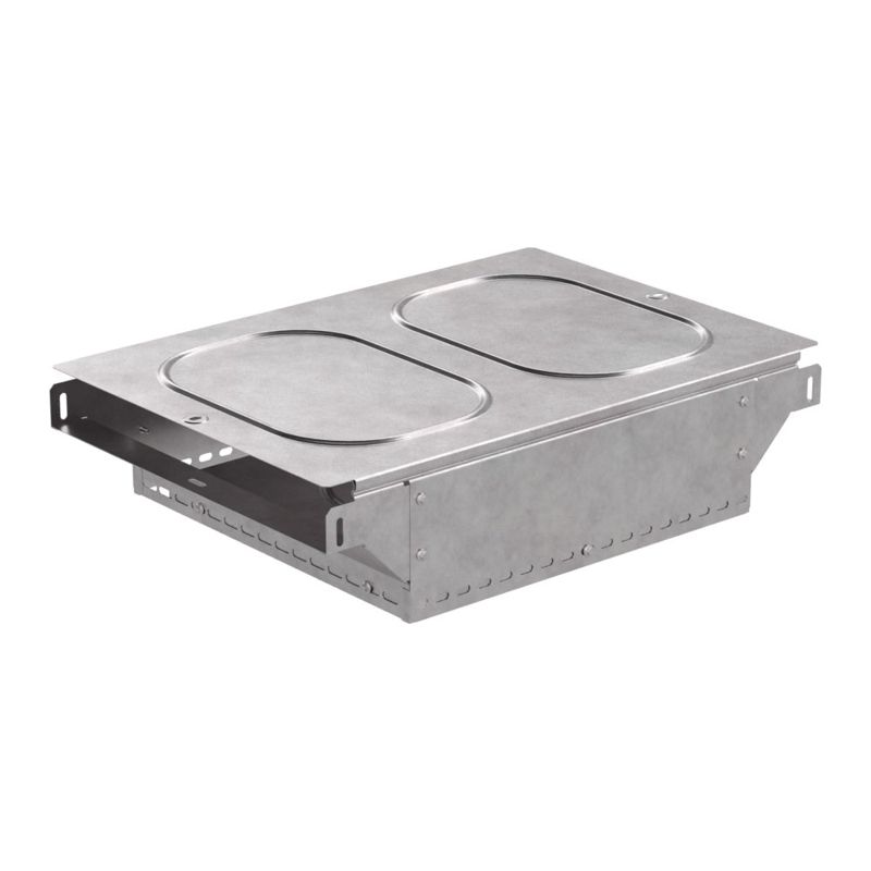 Ответвитель для лотка Т-образ. 400х50 Стандарт с крышкой Промрукав PR16.0968