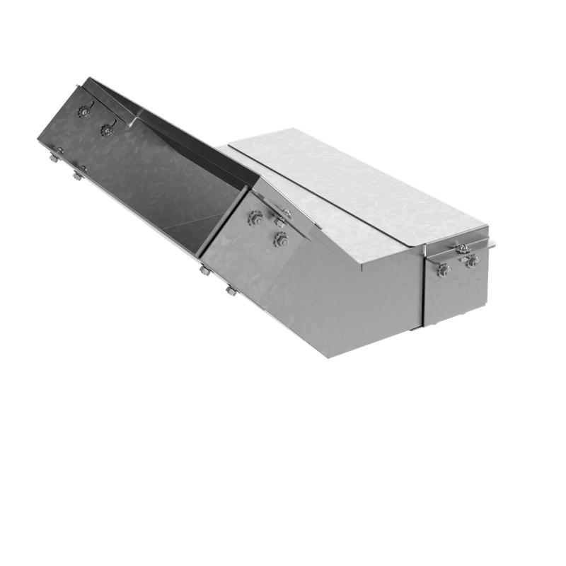 Короб угловой 45град. вверх КУ45В.50.50.365.1.2.1 СОЭМИ Н7233005261