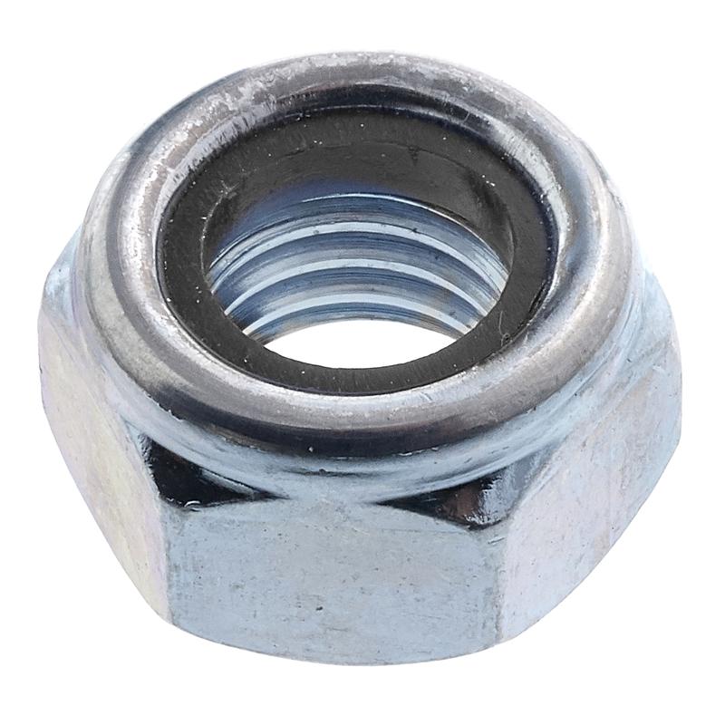Гайка М10 DIN 985 класс прочн. 8 цинк (уп.1000шт) СТРОЙМЕТИЗ 0000051