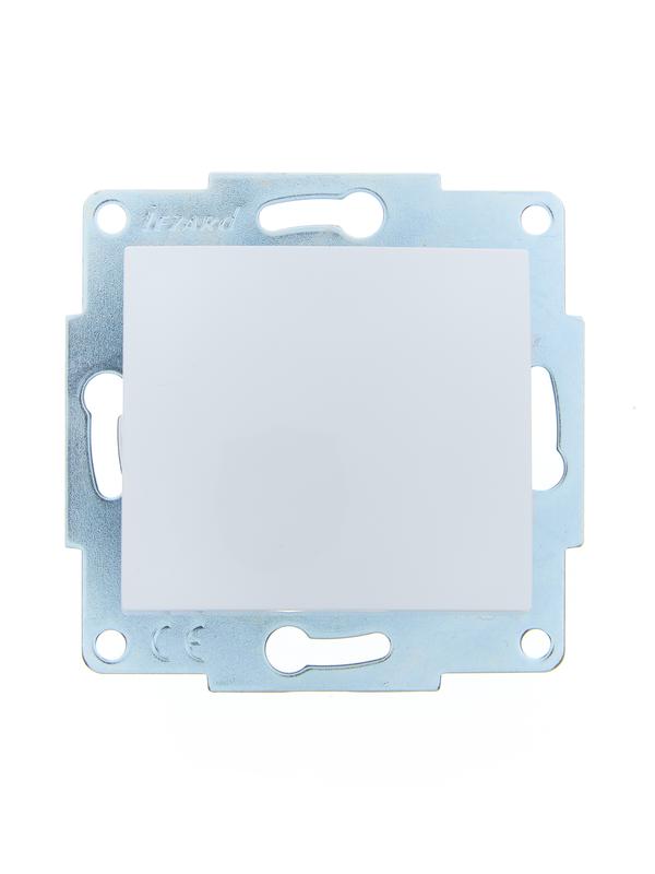 Выключатель 1-кл. 1п СП ASTI 10А IP20 механизм бел. LEZARD 7081-0288-100