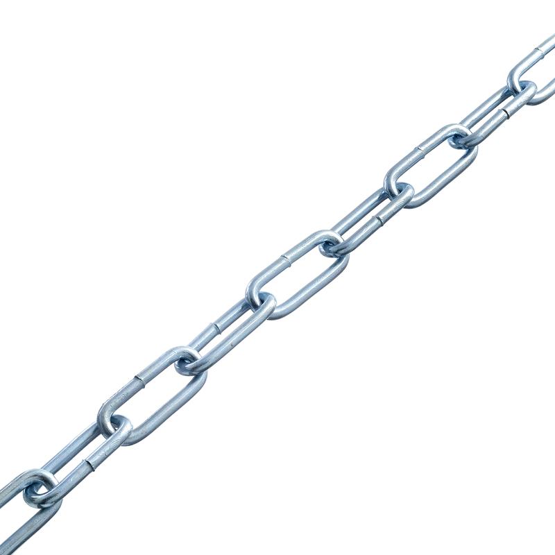 Цепь сварная М 4 DIN 763 длиннозвенная (уп.5м) пакет СТРОЙМЕТИЗ 416425