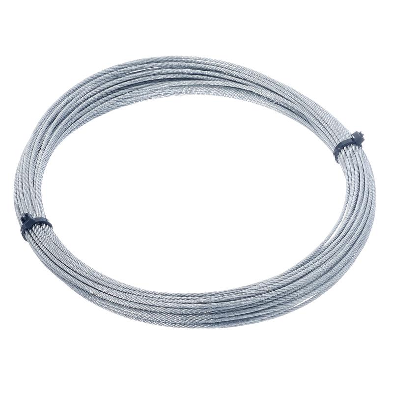 Трос стальной 5.0мм DIN 3055 цинк (уп.10м) подвес СТРОЙМЕТИЗ 4140081