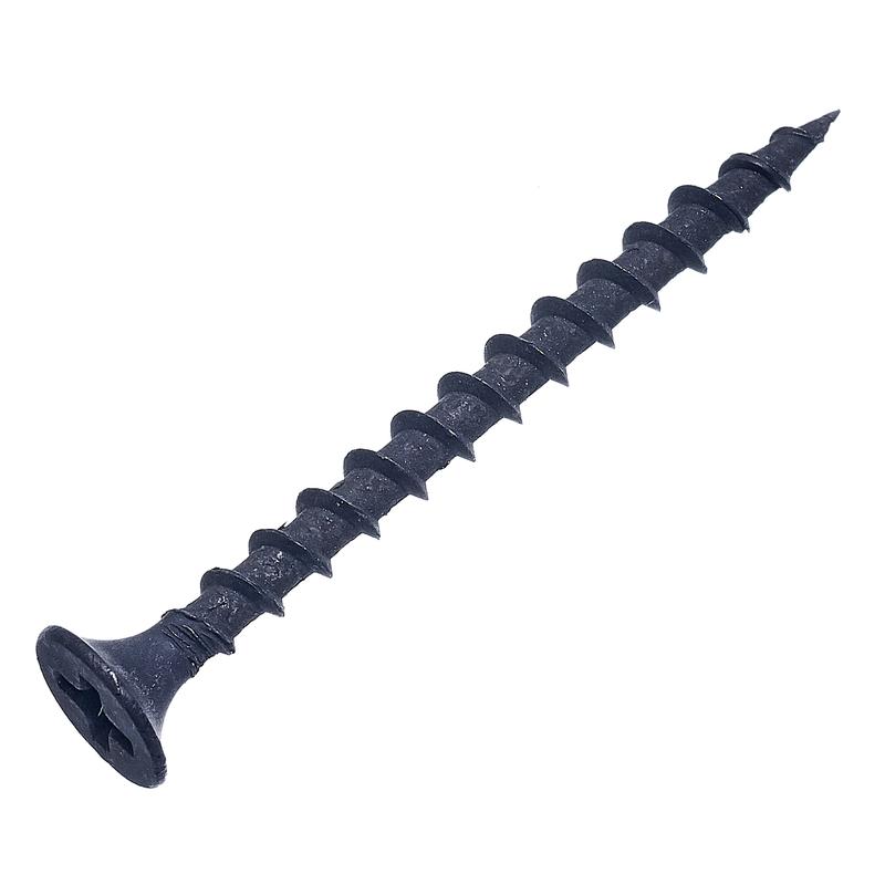 Саморез гипрок-дерево 3.5х19 потай крупн. резьба оксид (уп.40шт) европодвес СТРОЙМЕТИЗ 2010021