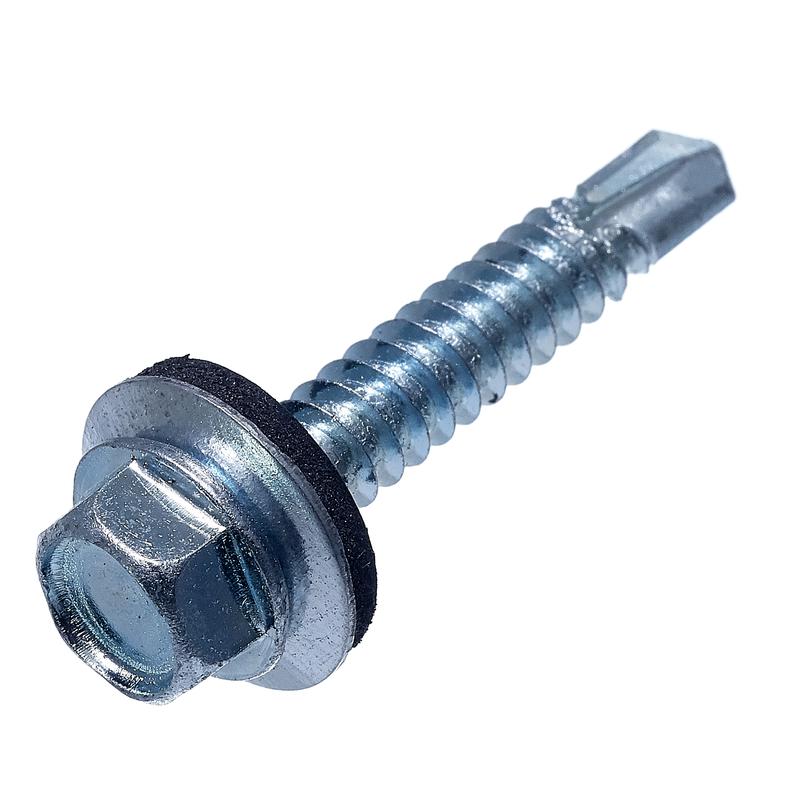 Саморез кровельный 5.5х38 цинк (уп.250шт) ведро СТРОЙМЕТИЗ 2070256