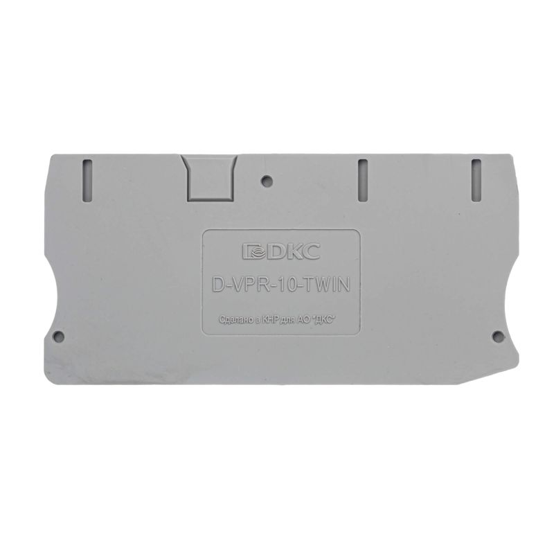 Изолятор торцевой для клеммы VPR-10-TWIN DKC D-VPR-10-TWIN