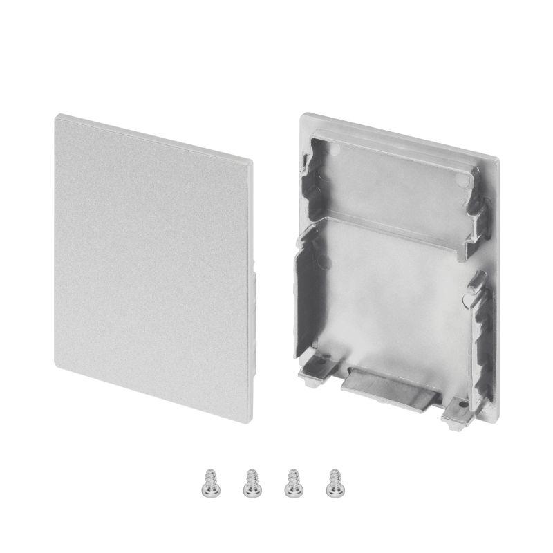 Заглушка SL-LINE-4050-3L-MIDDLE глухая пластик (комплект) Arlight 044673