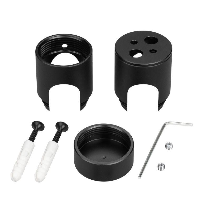 Крепление MOONLIGHT-CYL-D18-DUO-BLACK металл Arlight 047340