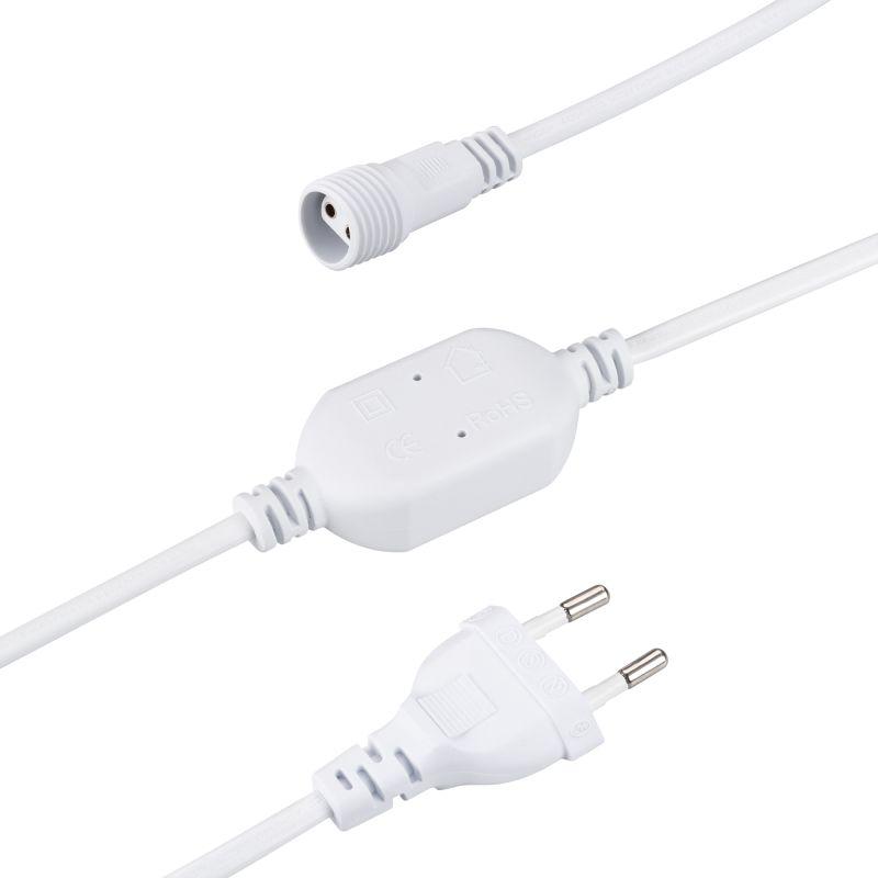 Шнур питания ARD-ICICLE-CLASSIC-1.5M White (230В 1.6А) Ardecoled 042830