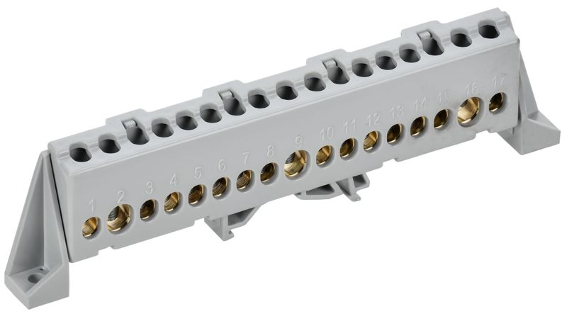 Шина L "фаза" в комб. изол. "Стойка" 8х12-17-Ср TEKFOR IEK TF-NN20-17-DP-K03