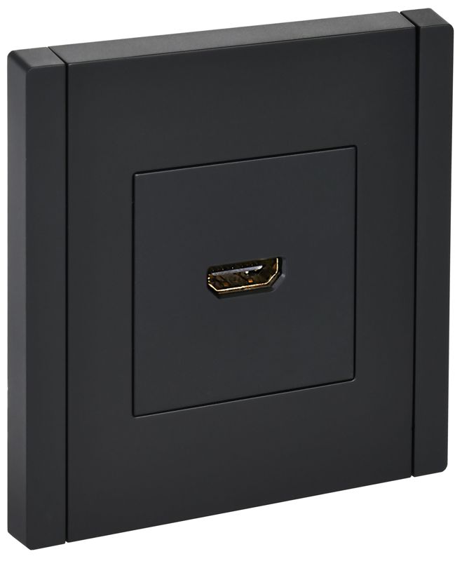 Розетка HDMI FORTE&PIANO FP140 черн. IEK FP-H10-K02