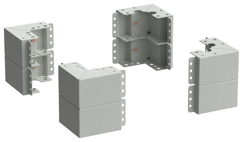 Уголок цоколя h=200мм сер. (уп.8шт) LINEA S ITK LS-BC35-B0-02