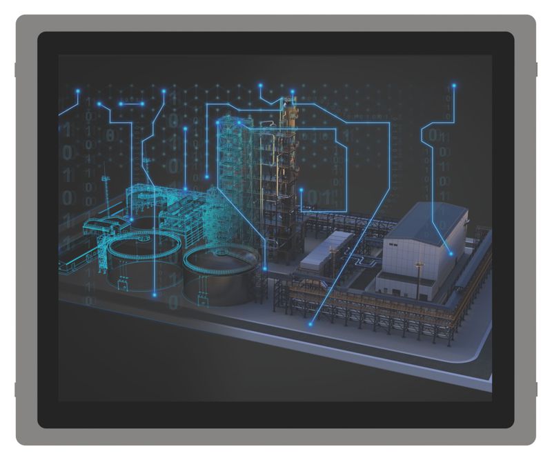 Компьютер панельный промышленный J1900 4Гб RAM 128Гб ROM SSD 19дюйм win ONI ICW-F-19-1-2S-190CS-00002