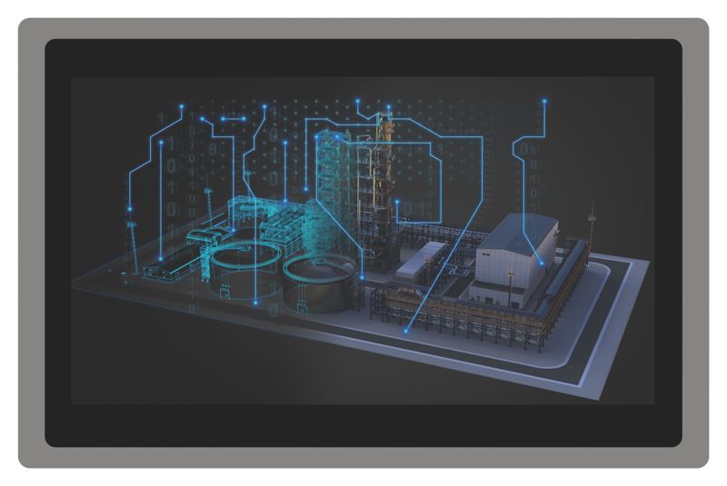 Компьютер панельный промышленный i5 16Гб RAM 256Гб ROM SSD 18.5дюйм HD win ONI ICW-F-I5-3-3S-185CH-00002
