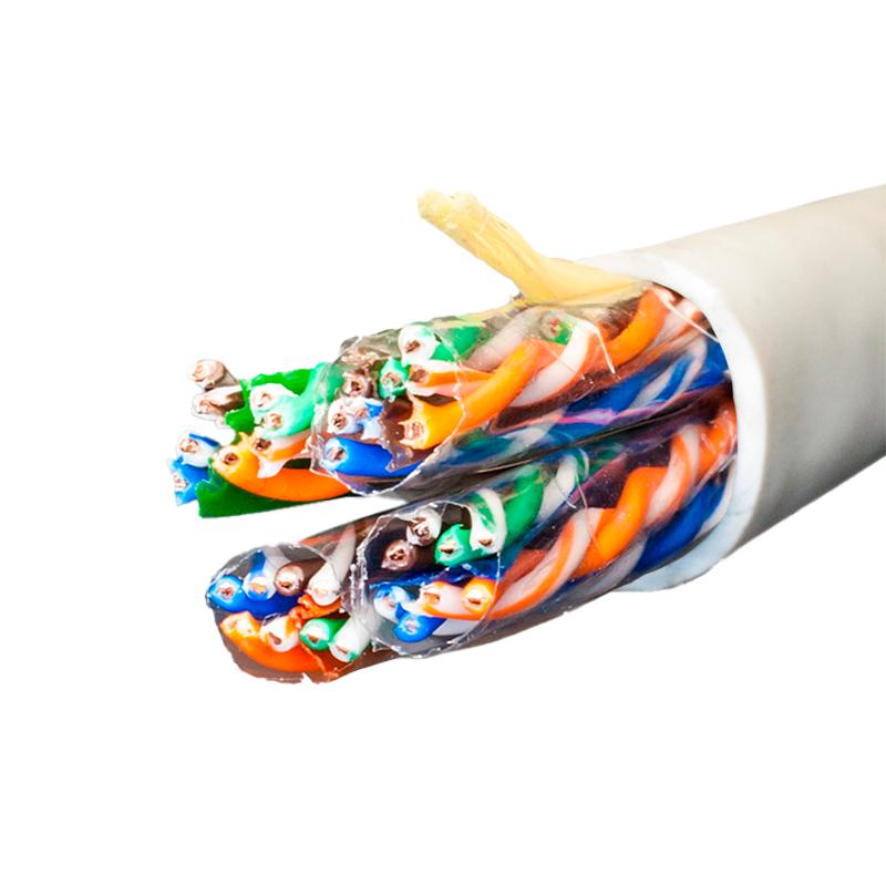 Кабель витая пара UTP кат.5E 16х2хAWG24 solid Cu PVC In Standard (м) SUPRLAN 01-0506-1