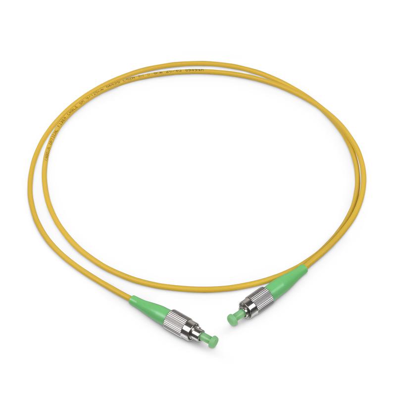 Шнур оптический FOP(s)-9-FC/APC-FC/APC-2м simplex FC/APC-FC/APC 9/125см 2м LSZH Cabeus 8193c