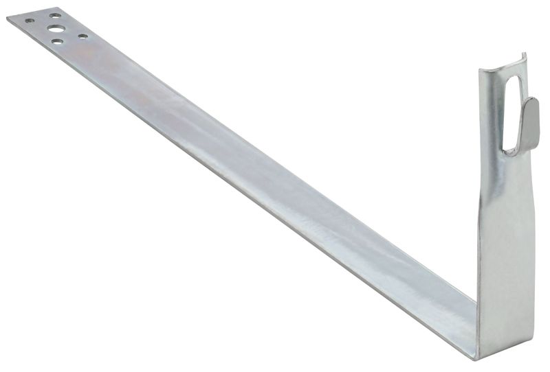 Держатель проводника круглого 6-8мм черепич. кровля L380мм оцинк. сталь IEK ZDP80-11-5-68-380