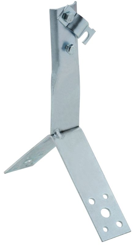 Держатель проводника круглого 6-10мм конька винт. H=80мм оцинк. сталь HDZ IEK ZDP80-14-4-16-80