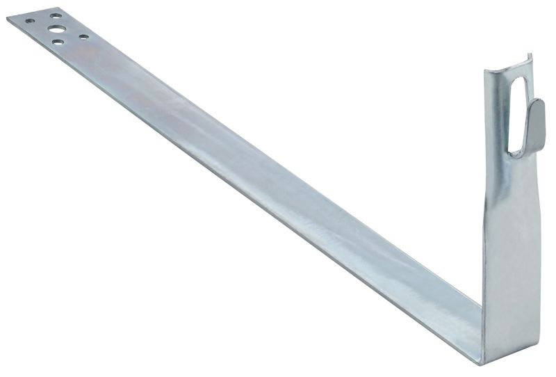 Держатель проводника круглого 6-8мм черепич. кровля L430мм оцинк. сталь HDZ IEK ZDP80-14-5-68-430