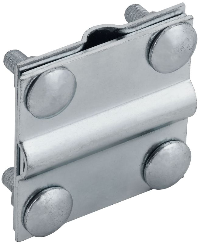 Зажим крестообразный с раздел. полоса/пруток-полоса/пруток 30/8мм оцинк. сталь HDZ IEK ZCC18-14-1-08-30