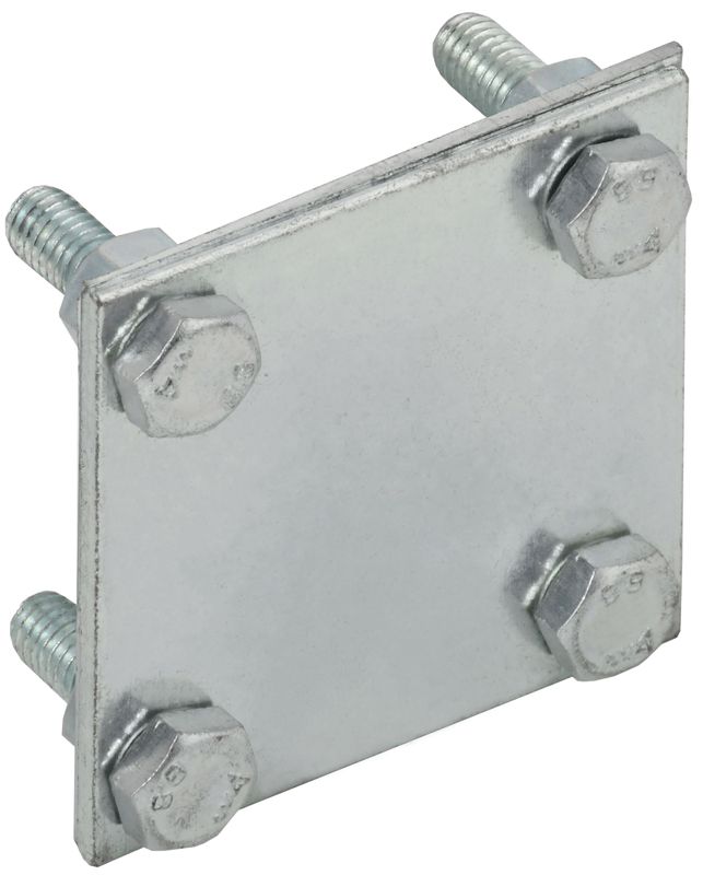 Зажим крестообразный полоса-полоса 40мм оцинк. сталь IEK ZCC63-11-1-40