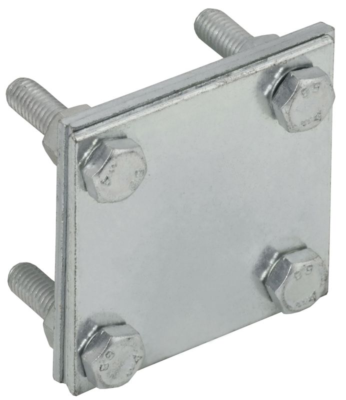 Зажим крестообразный с раздел. полоса-полоса 40мм оцинк. сталь IEK ZCC68-11-1-40