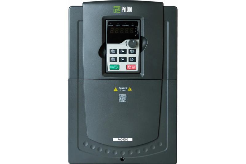 Преобразователь частоты тип PAC0200 Phd 30кВт Ihd 60А Pn37кВт In75А 400В IP20 PitON PAC0200X060AX3