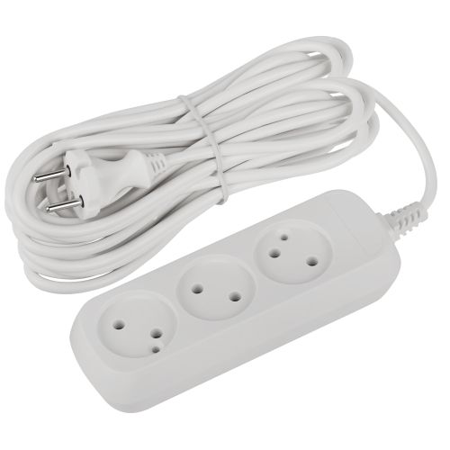 Удлинитель 3х7м без заземл. ПВС 2х1 UDL-10-370 Greenline Эра Б0065031