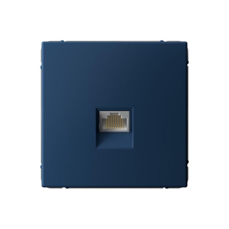 Розетка компьютерная ArtGallery RJ45 кат.5E механизм аквамарин SE GAL001183