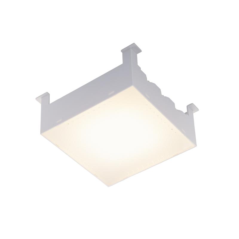 Светильник светодиодный ЭОС 7Вт IP20 многорежим. с оптико-акустическим датчиком для потолка Грильято Актей DVO31-007-D02