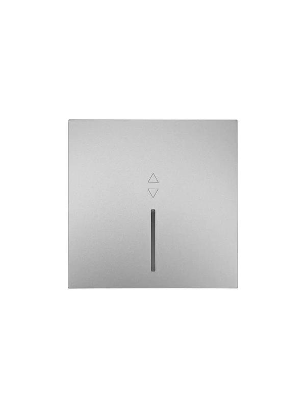 Выключатель проходной 1-кл. с индик. СП ZIMA IP20 10А безвинт. зажим сер. матов. LEZARD 704-7488-114QC