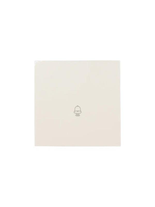 Кнопка звонка СП ZIMA IP20 безвинт. зажим слон. кость LEZARD 704-9088-103QC