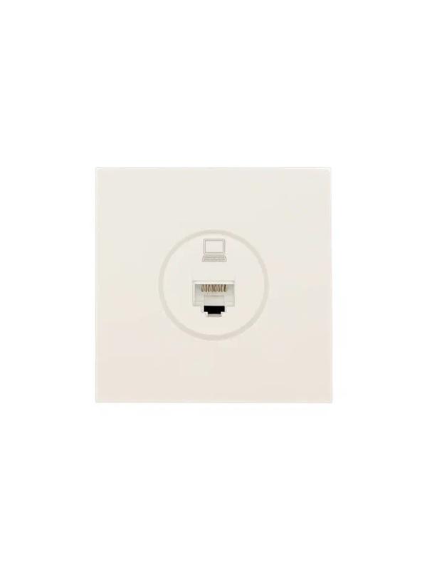 Розетка компьютерная 1-мест. СП ZIMA IP20 слон. кость LEZARD 704-9088-139