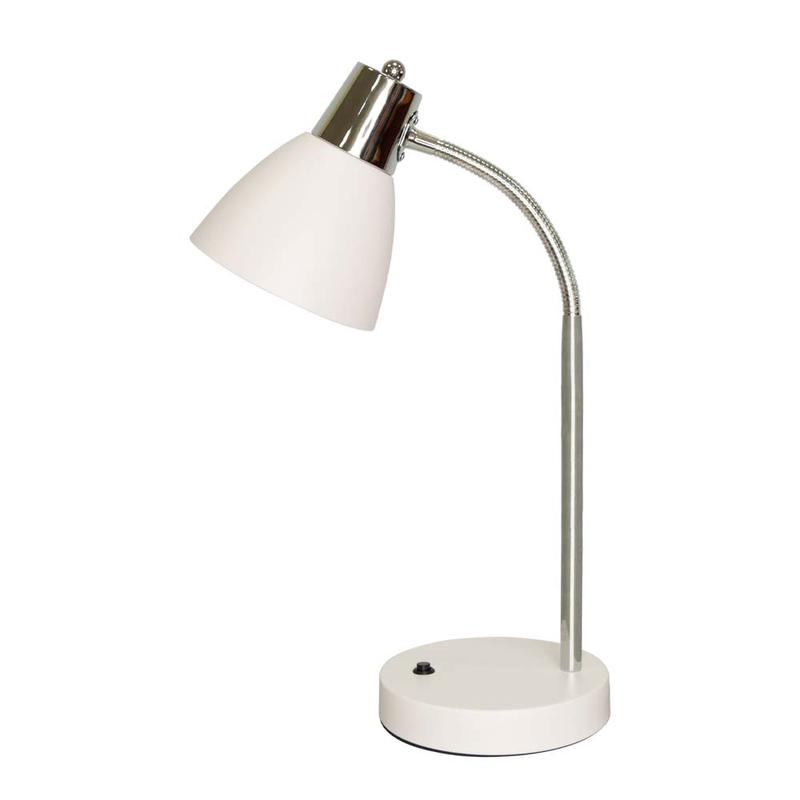 Светильник Руна на основании 40Вт 220В ЛОН E27 без лампы бел. Трансвит 45572