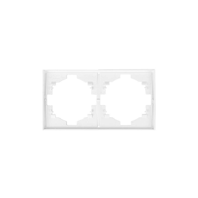 Рамка 2-м STRONG MIELE жемчуж. Kranz KR-78-0752-4