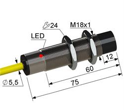 Выключатель бесконтактный PS2-18M75-8N74-K (ВБ2.18М.75.8.7.2.К) МЕГА-К A8010-80087354
