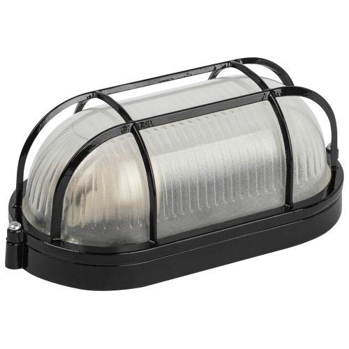 Светильник НБП 04-60-002 1х60Вт E27 IP54 акватермо алюм./стекло с решеткой черн. Эра Б0063898