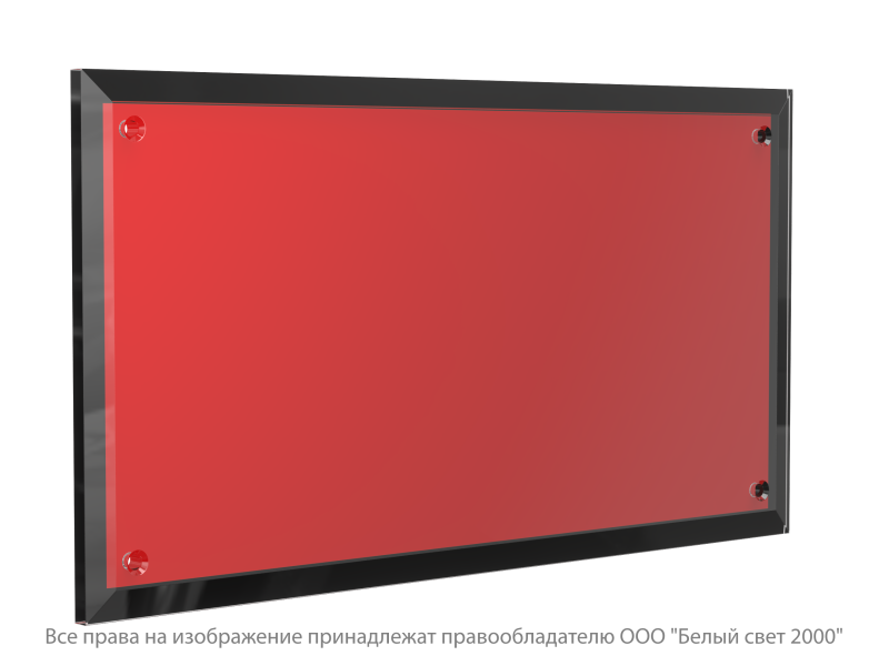 Знак безопасности PT-32178-Black.F00 "Фон " Белый свет a32636