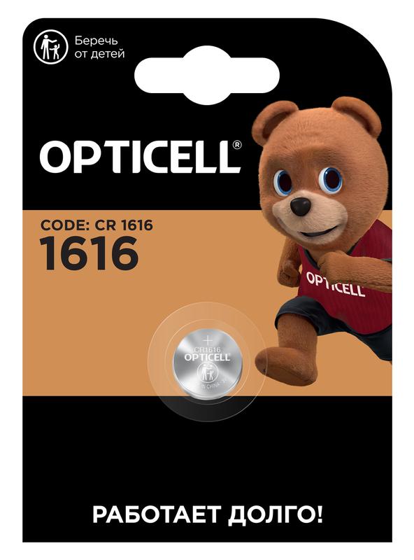 Элемент питания литиевый CR1616 (блист.1шт) Specialty Opticell 5060012