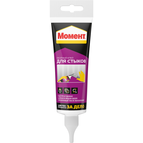 Клей для стыков и подклейки обоев 120г Момент Б0026371