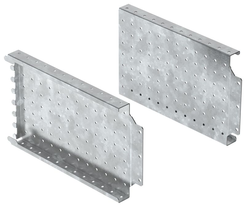 Панель монтажная бок. перфорированная 200х400 (уп.2шт) FORMAT IEK FO-00-MPSP-020-040