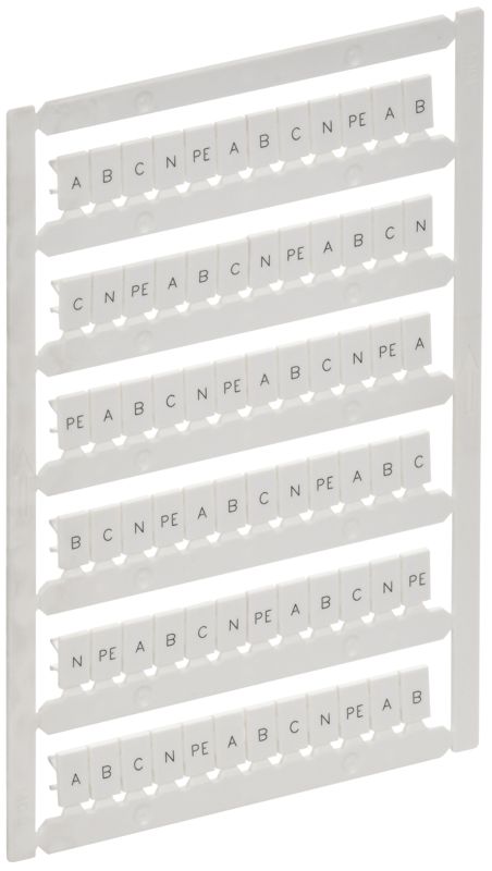 Маркер для CTS/CP 4кв.мм "A; B; C; N; PE" ARMAFIX IEK AF-CT10D-M-004-21